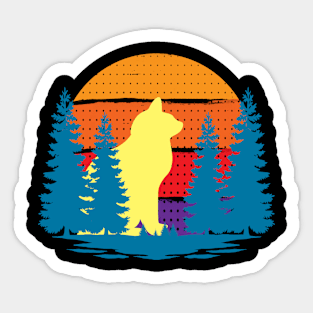 Dog nature Sticker